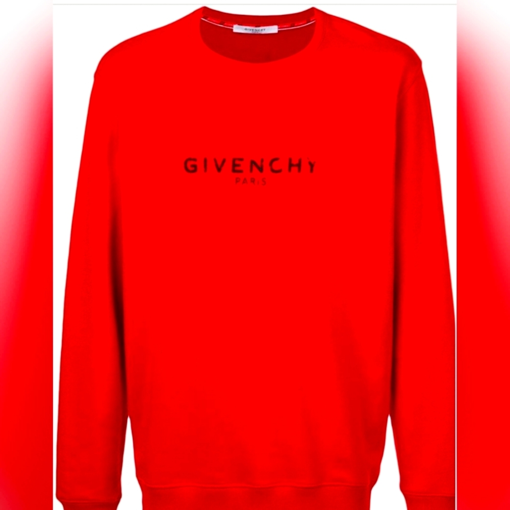 Givenchy Paris Red Men's Sweater